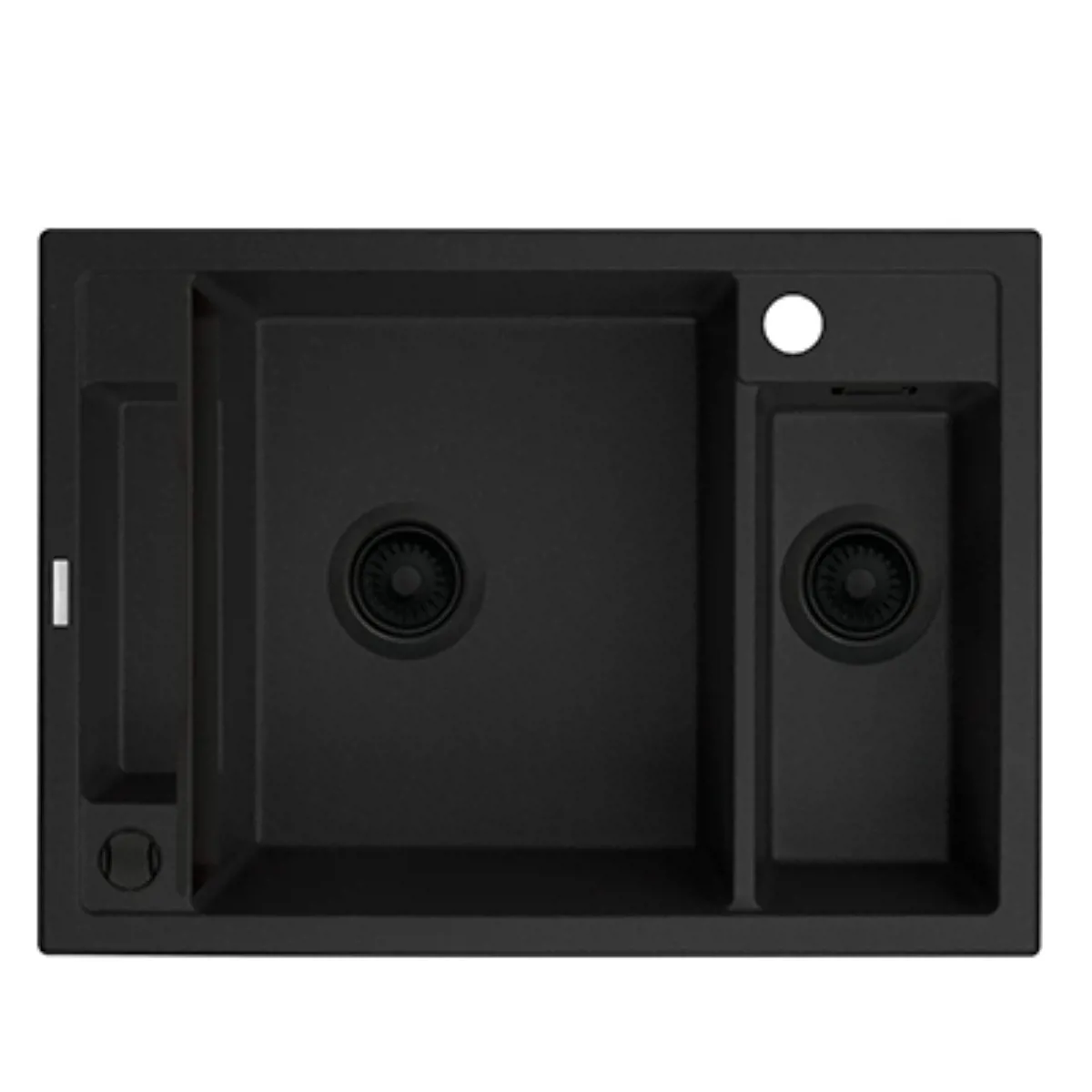 Deante Magnetic Granit Eviye 1.5 Göz - Nero - DEANTE - Ürün Görseli 1