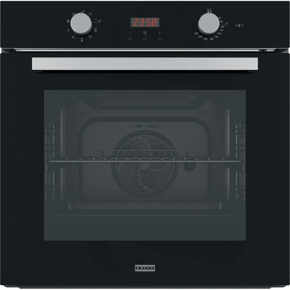 Franke Smart Linear Digital FSL 86 H BK Ankastre Fırın - Siyah - FRANKE - Ürün Görseli 1