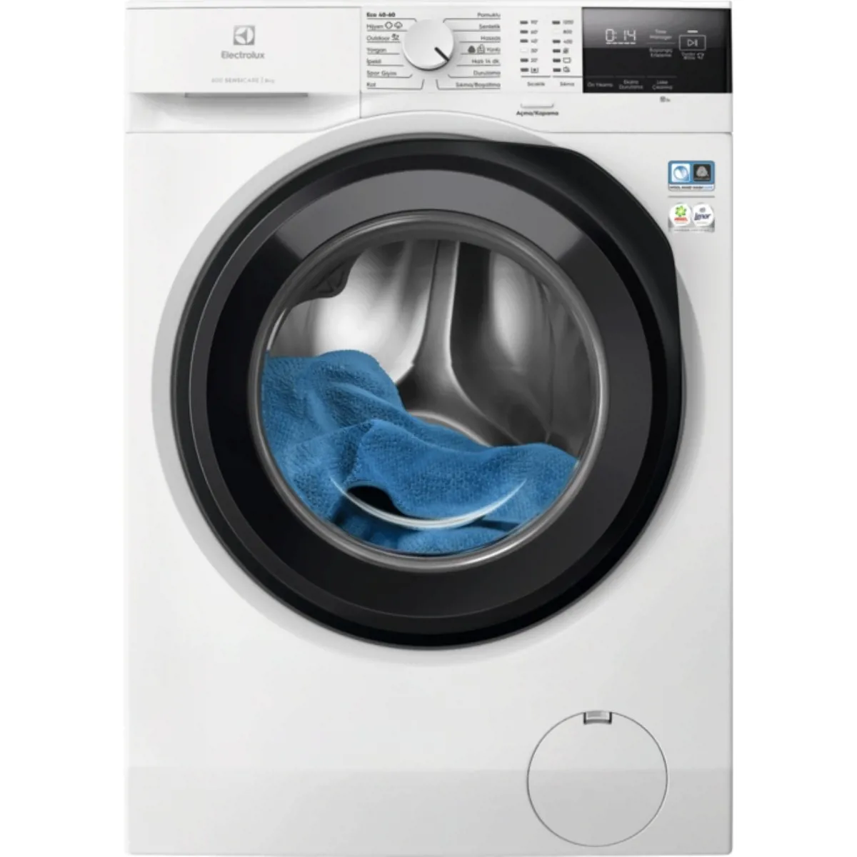Electrolux EW6F2282T SensiCare 600 8KG 1200 Devir Çamaşır Makinesi - ELECTROLUX - Ürün Görseli 1