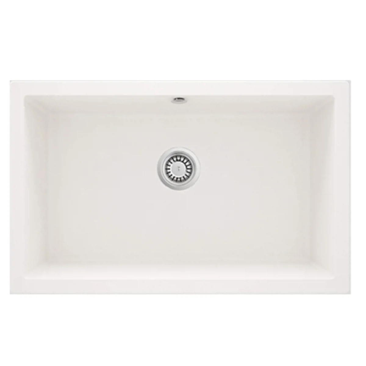 Deante CORDA Granit Eviye - 80 cm - Beyaz - DEANTE - Ürün Görseli 1