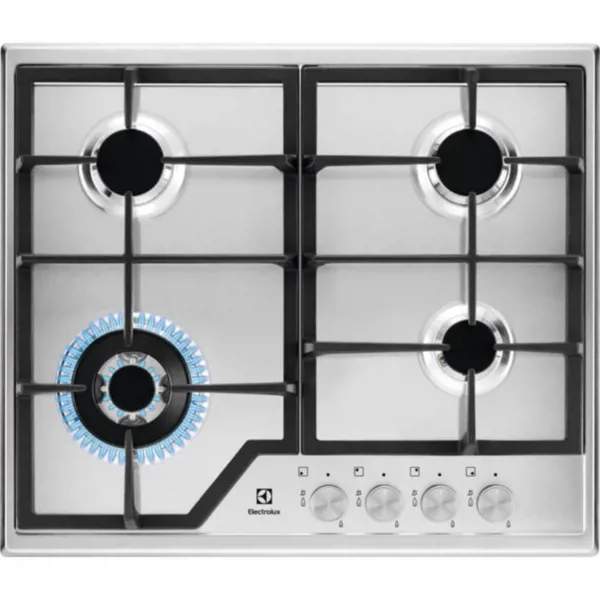Electrolux EGS6436SX Ankastre Gazlı Çelik Ocak - ELECTROLUX - Ürün Görseli 1