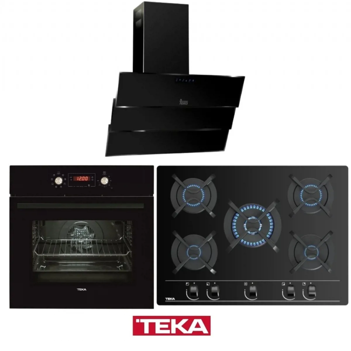 Teka Chef 10 Ankastre Set [HAK 629 BK + GBC 75030 KBC + DVT 98660] - TEKA - Ürün Görseli 1
