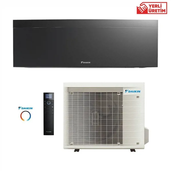 Daikin EMURA III Siyah 7000 BTU/h A+++ Duvar Klima Wifi FTXJ20AB9 - RXJ20A9 - DAIKIN - Ürün Görseli 1