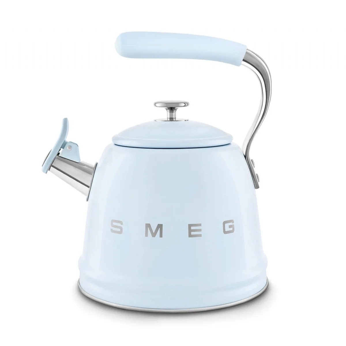 Smeg Düdüklü Whistling Retro Su Isıtıcı Mavi - SMEG - Ürün Görseli 1