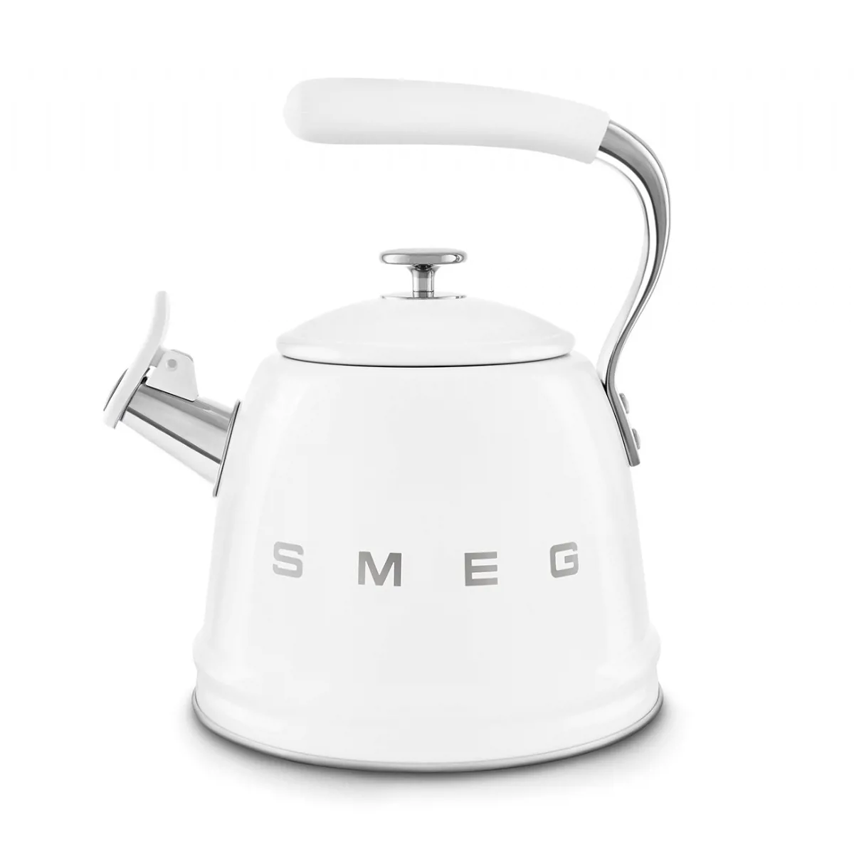 Smeg Düdüklü Whistling Retro Su Isıtıcı Beyaz - SMEG - Ürün Görseli 1