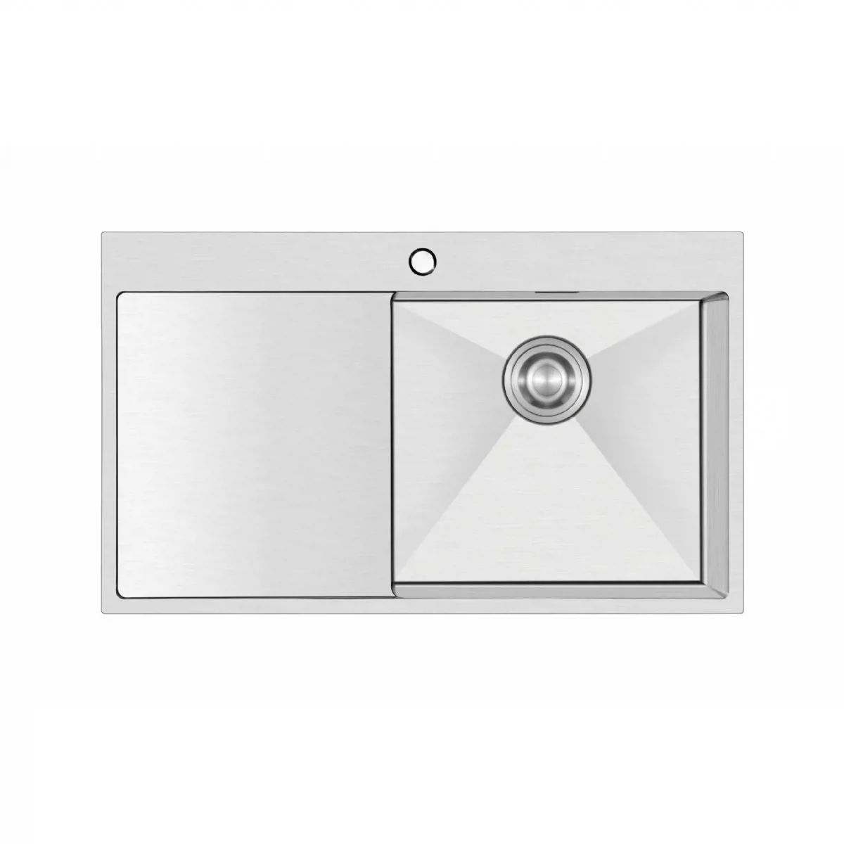Crauf Via Lattea 6174 Sol Damlalıklı Mutfak Eviye / İnoks - CRAUF - Ürün Görseli 1