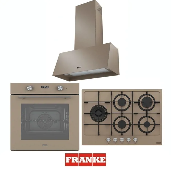 Franke FHMA 755 4G DCL OY C Ocak - FMA 86 H OY Fırın - Trendline Plus OY 70 Davlumbaz Ankastre Set - FRANKE - Ürün Görseli 1