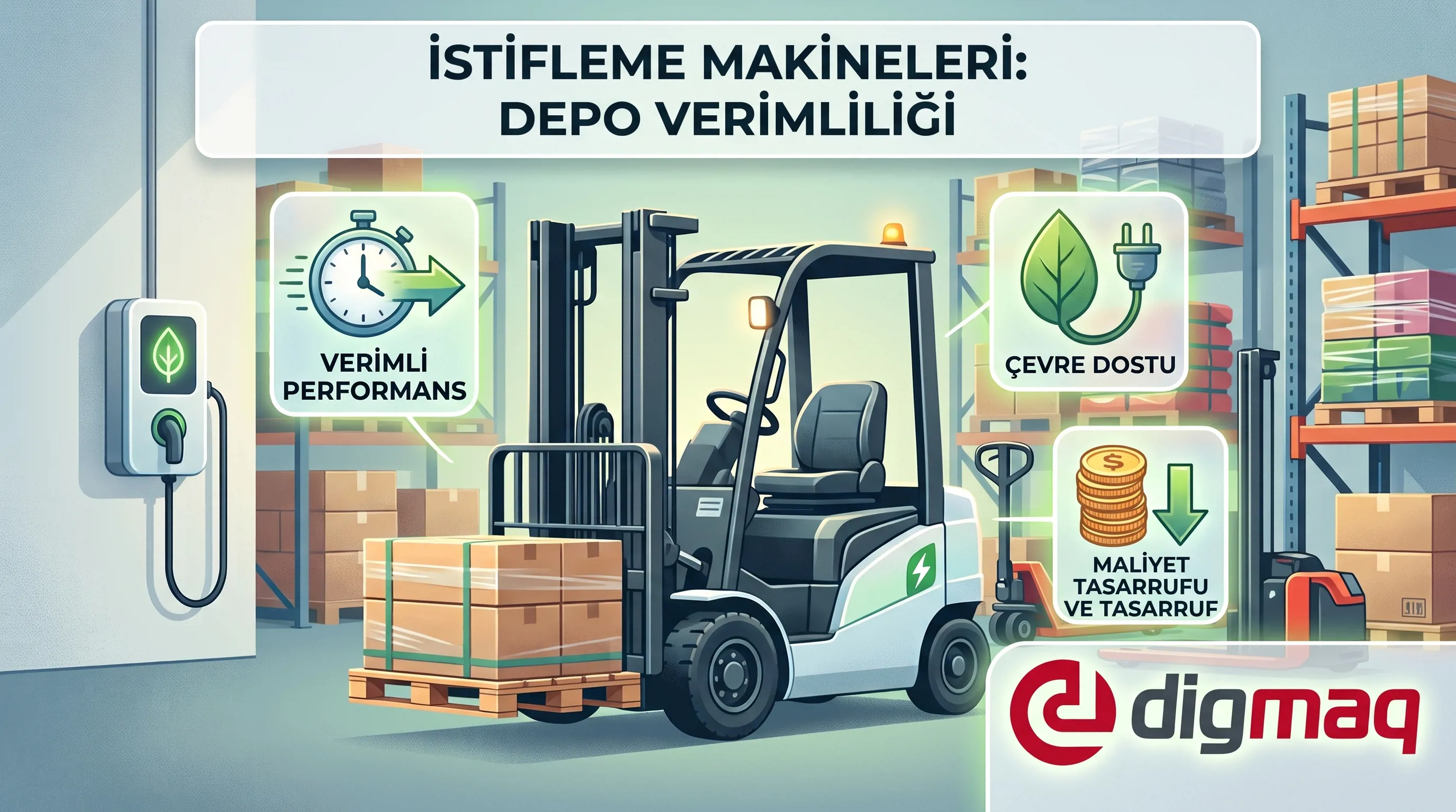 İstifleme Makineleri ve Tedarik Zincirindeki Önemleri: İstiflememakinesi.net ve Digmaq