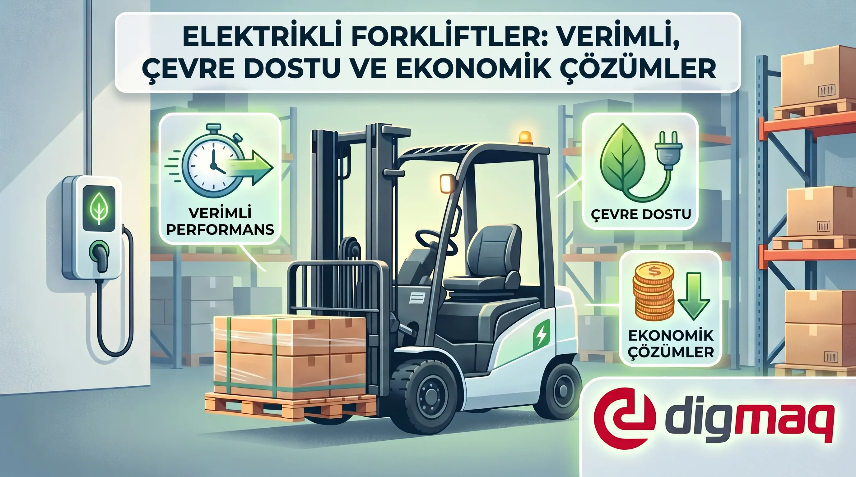 Elektrikli Forklift : Verimli, Çevre Dostu ve Ekonomik Çözümler