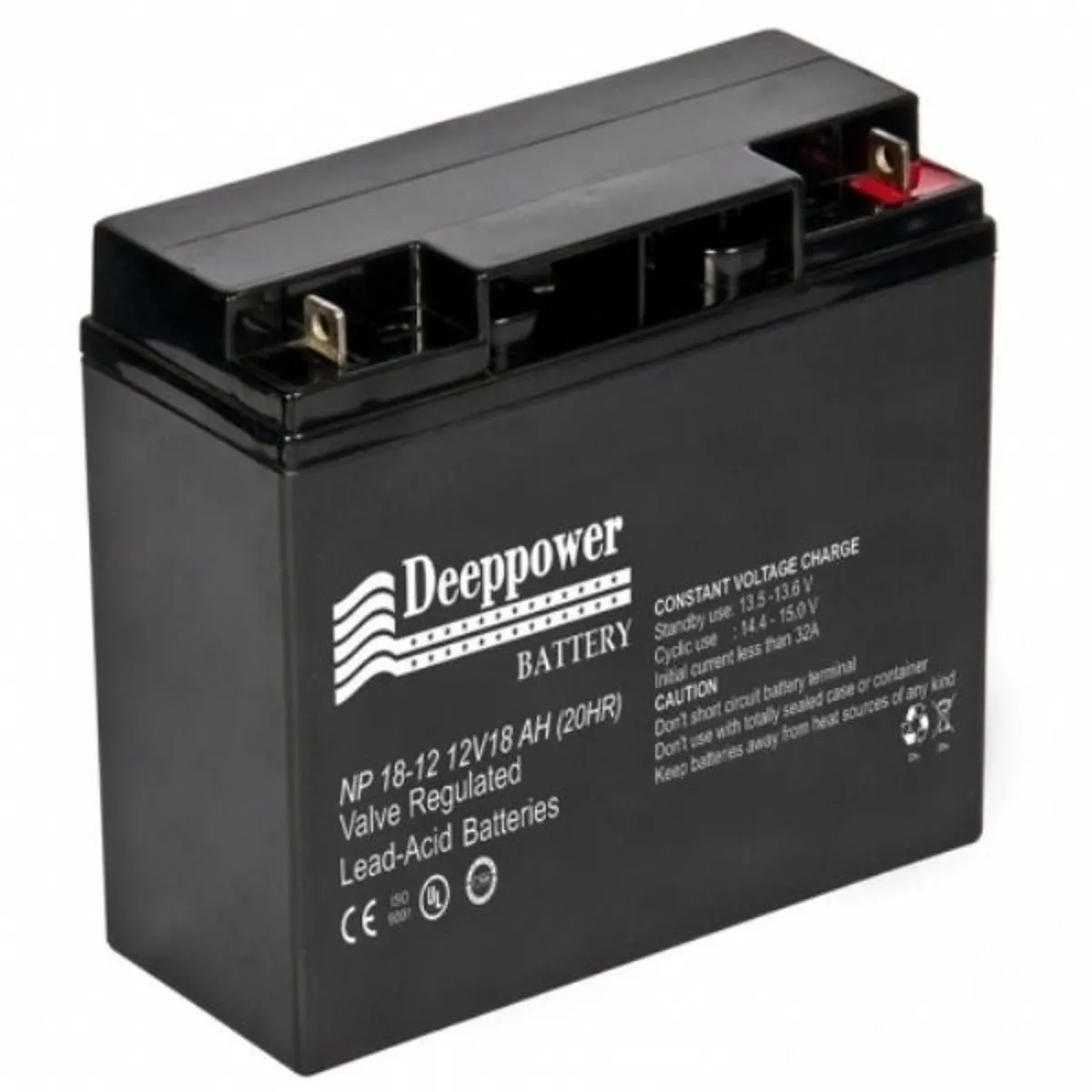 Deeppower 12V 18Ah Bakımsız Kuru Akü - Deeppower - Ürün Görseli 1