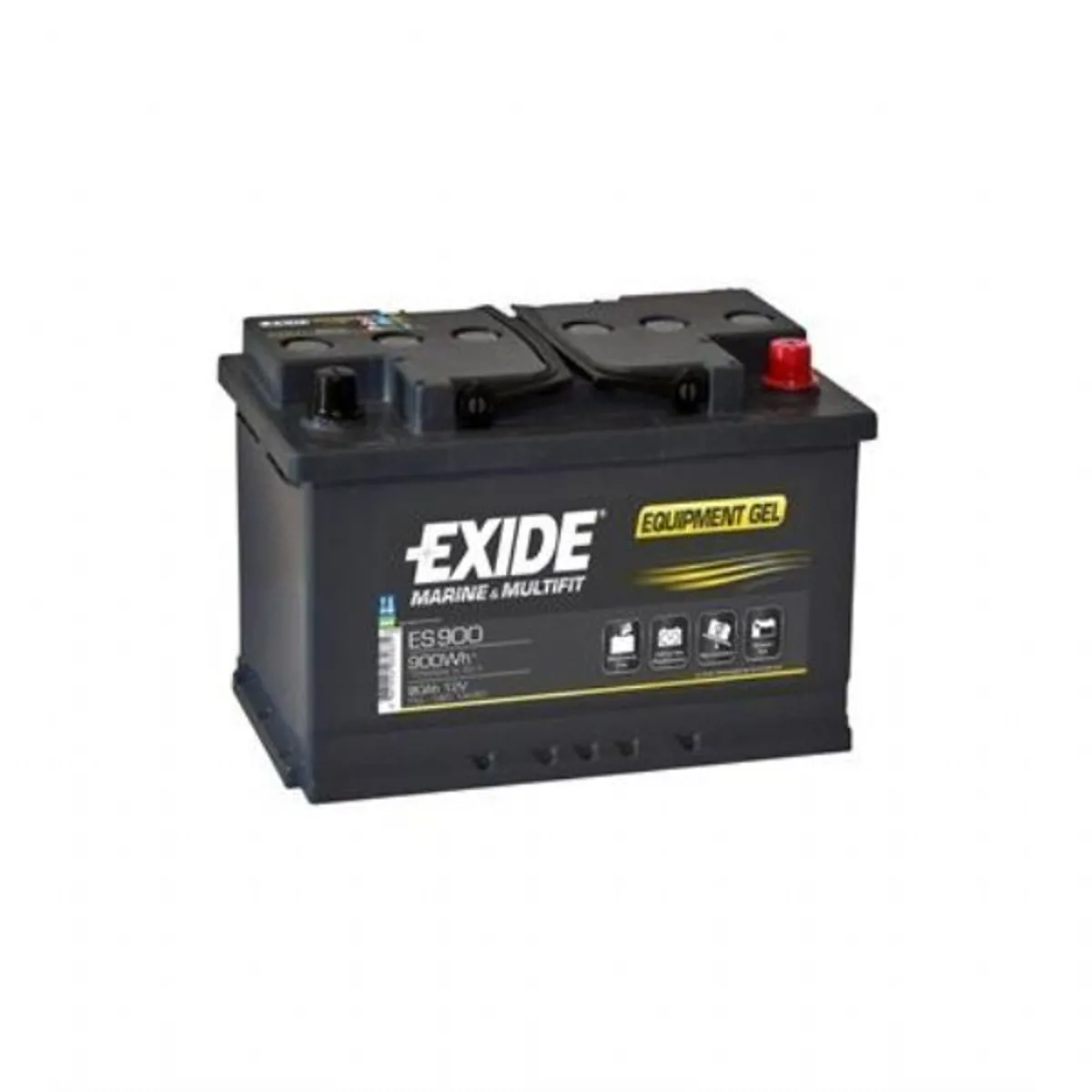 EXIDE ES900 12V 80AH EQUİPMENT JEL AKÜ  - EXIDE - Ürün Görseli 1