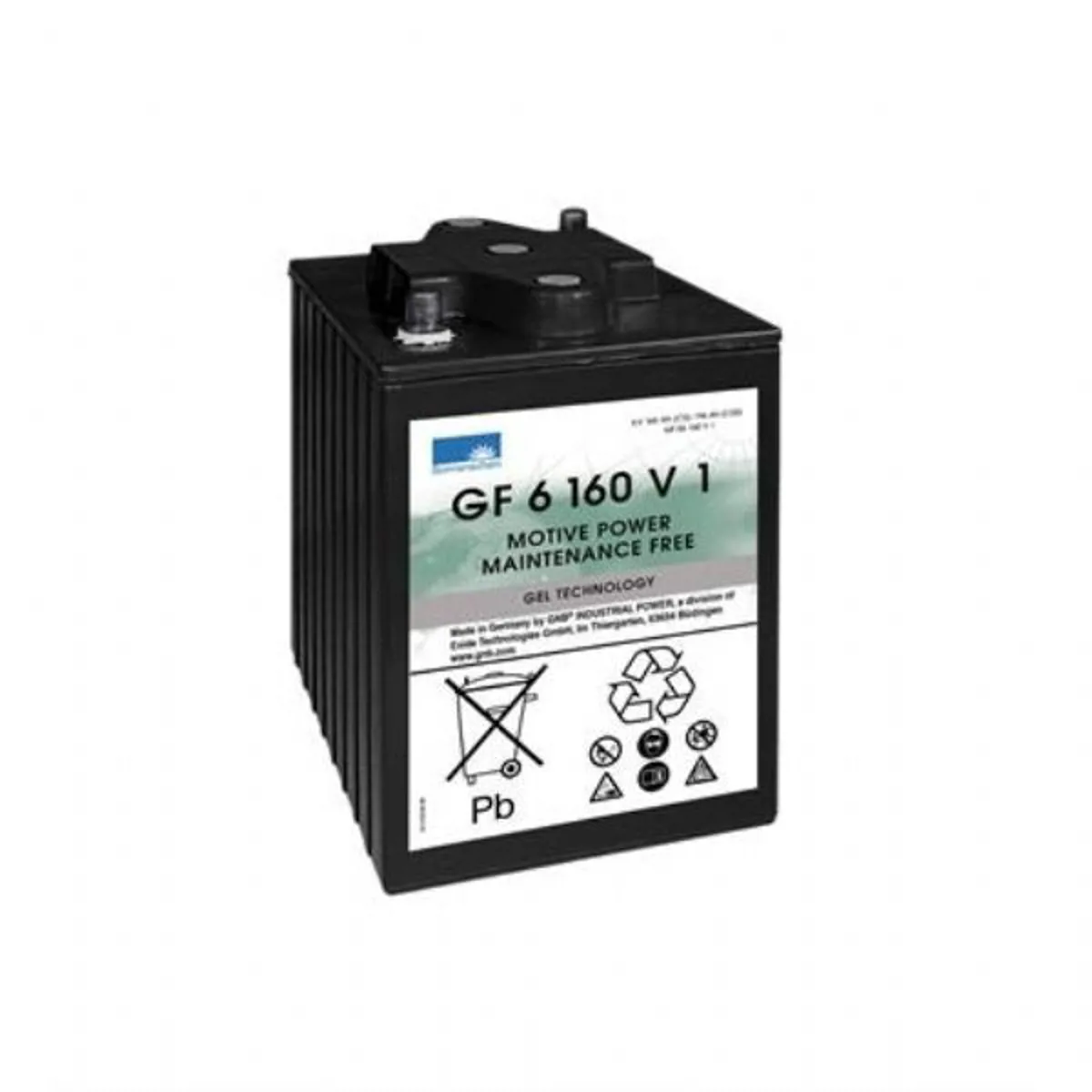 SONNENSCHEIN 6V 160 Amper Jel Akü  - Ürün Görseli 1