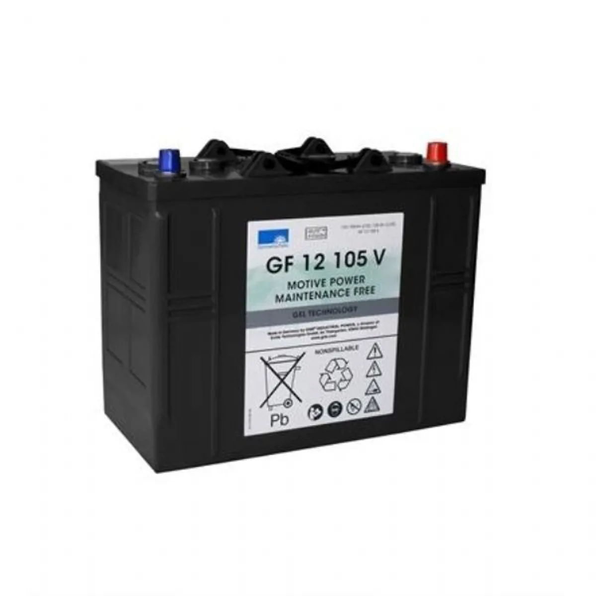 Sonnenschein 12V 120 Amper Marin Jel Akü - Ürün Görseli 1