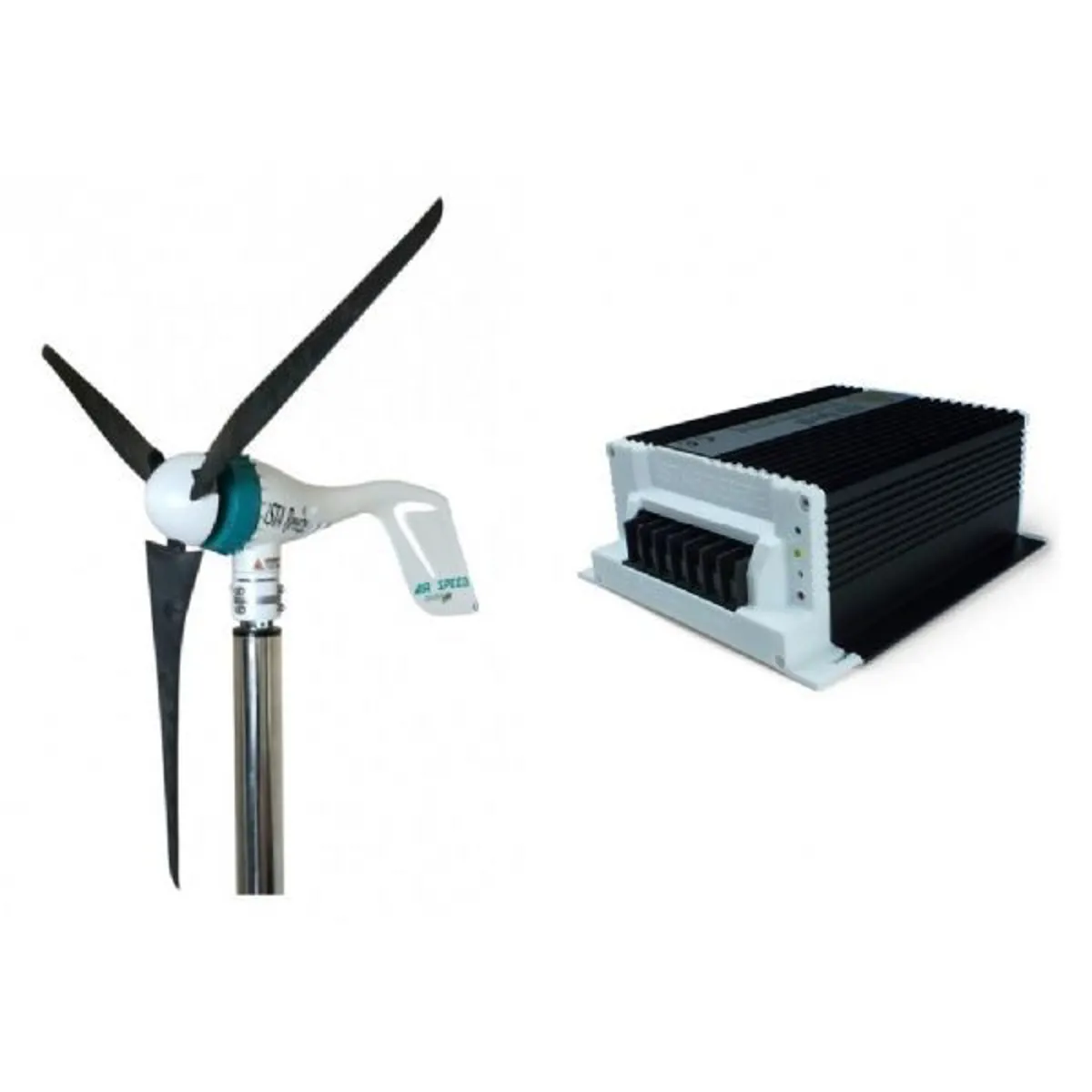 İsta Breeze Air Speed 500 Watt 24 Volt Rüzgar Türbini + 650W 24V Hibrit Şarj Kontrol Cihazı - Ista Breeze - Ürün Görseli 1