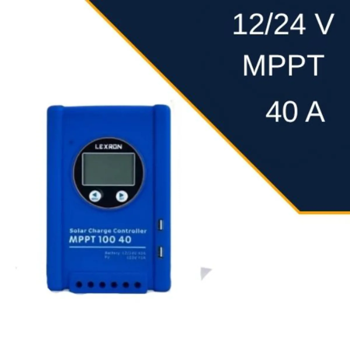 Lexron 40Ah 12-24V Mppt Şarj Kontrol Cihazı - Dijital  - Lexron - Ürün Görseli 1
