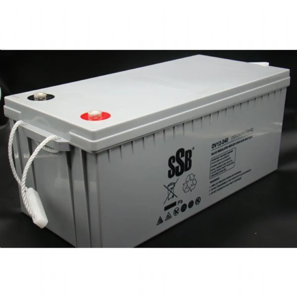  SSB OV Series 12 V 240 Amper Deep Cycle Solar Agm Akü (TSE Belgeli) - Ürün Görseli 1