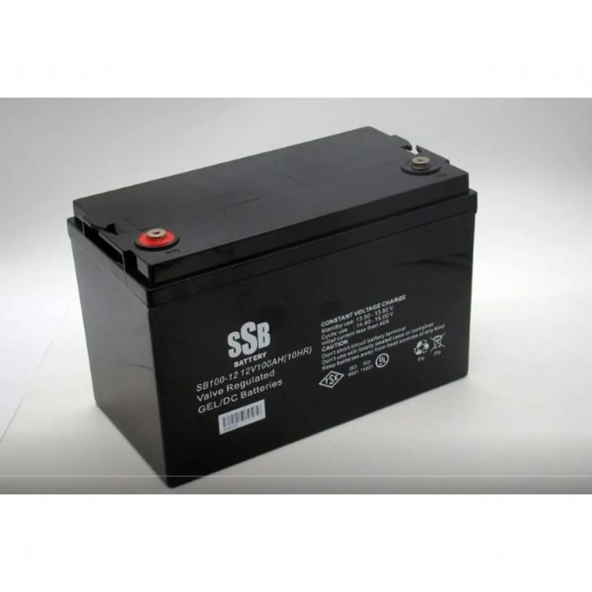 SSB 12V 100 Amper Deep Cycle Jel Akü (TSE Belgeli) - Ürün Görseli 1