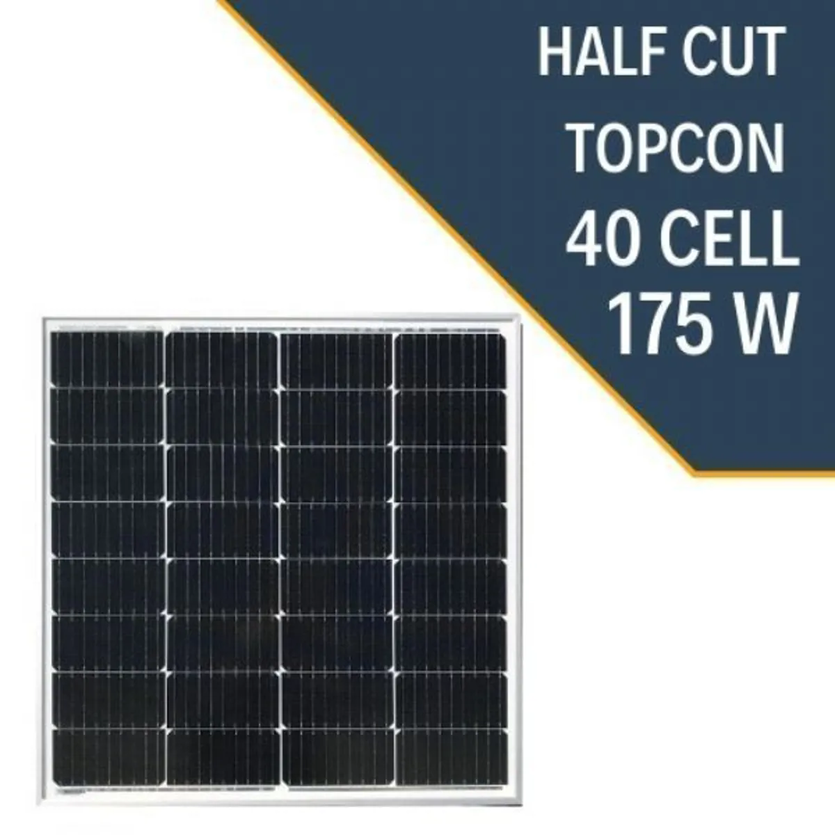 Lexron 175 Watt Half Cut Topcon Güneş Paneli - Lexron - Ürün Görseli 1