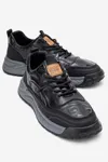 ERKEK SNEAKERS AYAKKABI - SIYAH