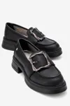 KADIN TOKALI LOAFER - SIYAH