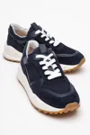 KADIN DERİ SNEAKERS - LACI SUET