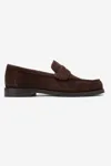 KADIN DERİ LOAFER AYAKKABI - TABA