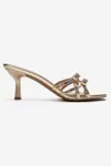 KADIN BANTLI TOKALI TOPUKLU TERLİK - ALTIN