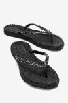 KADIN PARMAK ARASI FLIP FLOP TERLİK - SIYAH