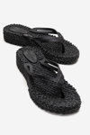 KADIN PARMAK ARASI FLIP FLOP TERLİK - SIYAH