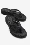 KADIN PARMAK ARASI FLIP FLOP TERLİK - SIYAH