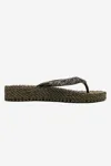 KADIN PARMAK ARASI FLIP FLOP TERLİK - ARMY