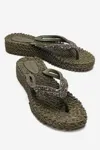 KADIN PARMAK ARASI FLIP FLOP TERLİK - ARMY