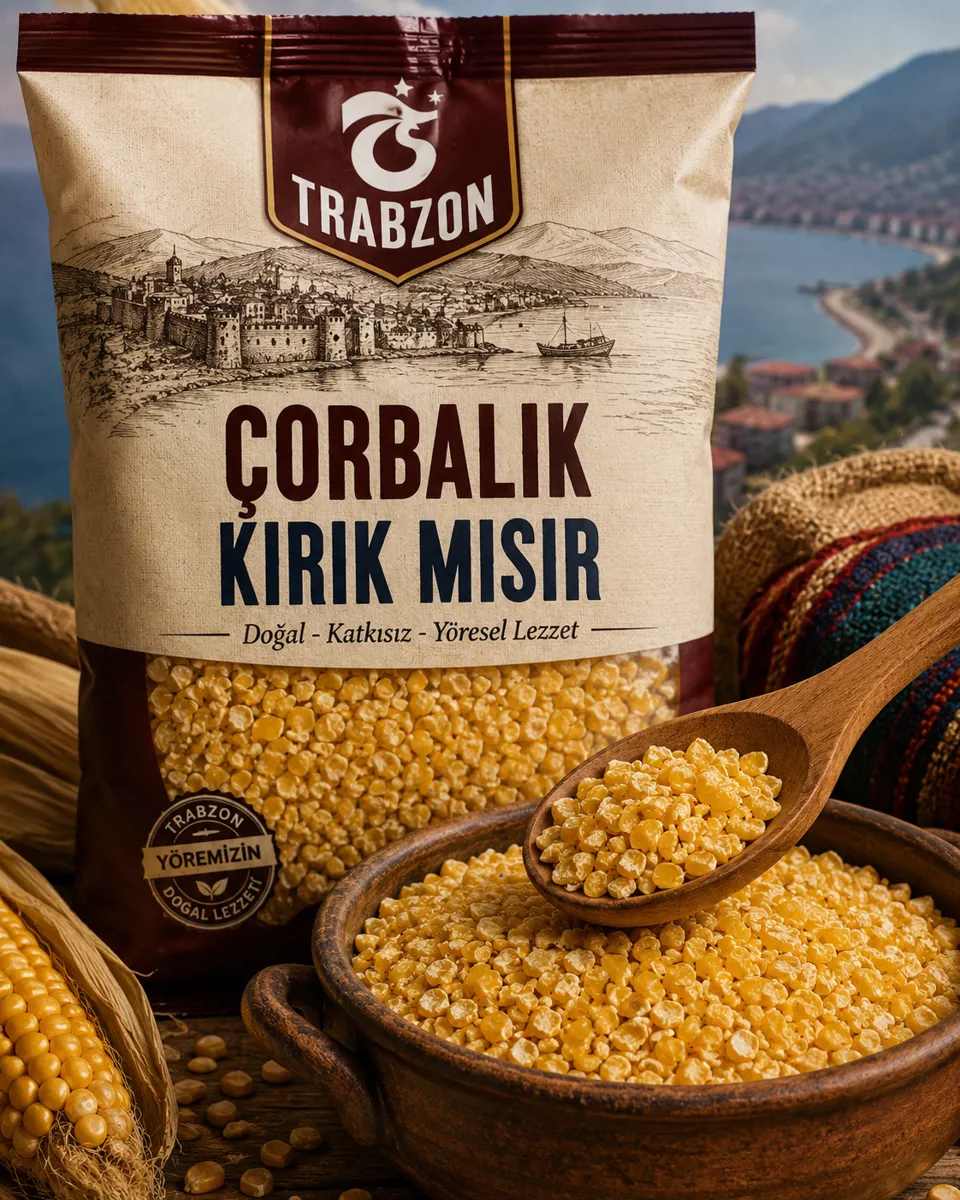 TRABZON ÇORBALIK KIRIK MISIR 1 KG - Ürün Görseli 1