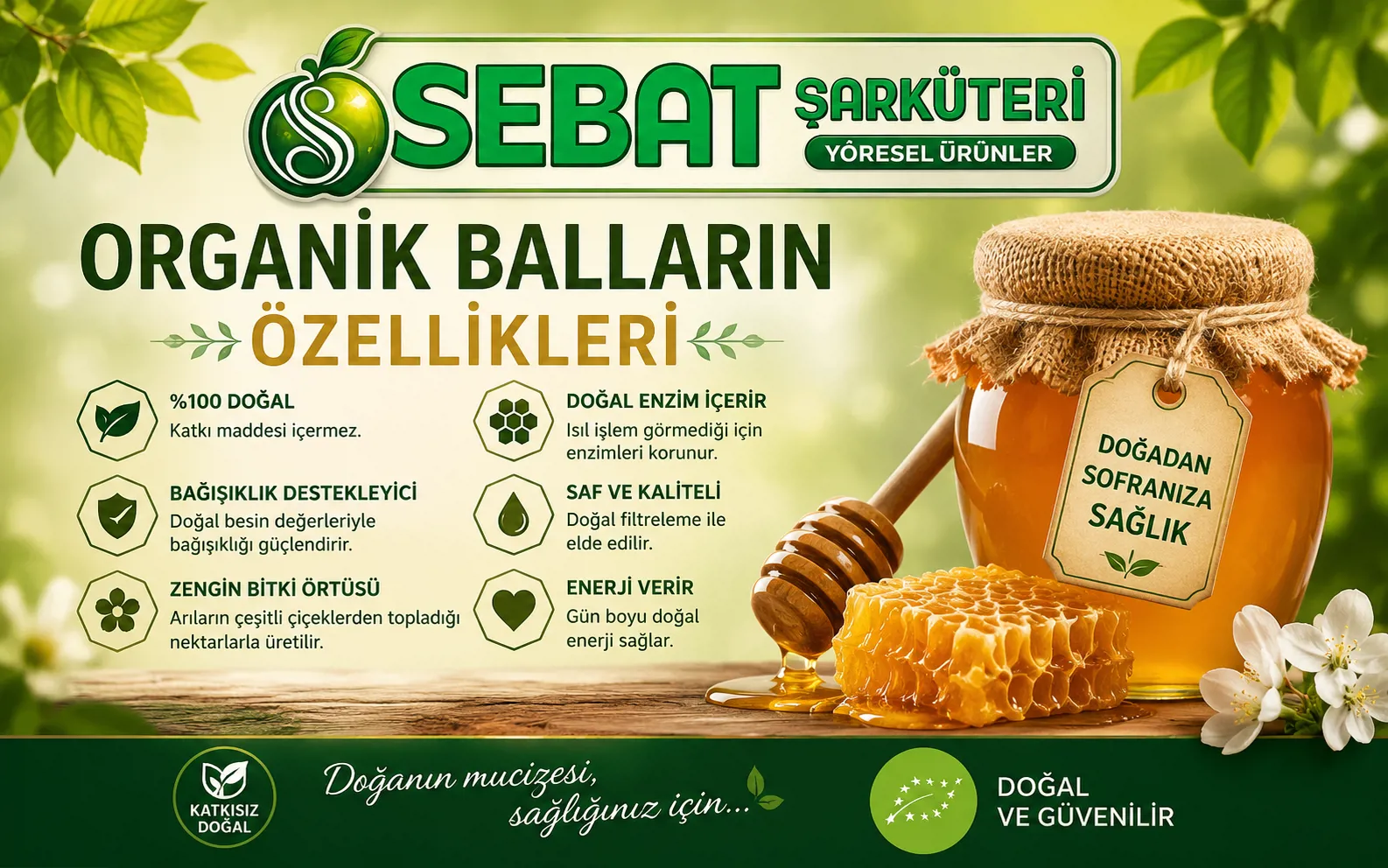 ORGANİK BALLARIN ÖZELLİKLERİ