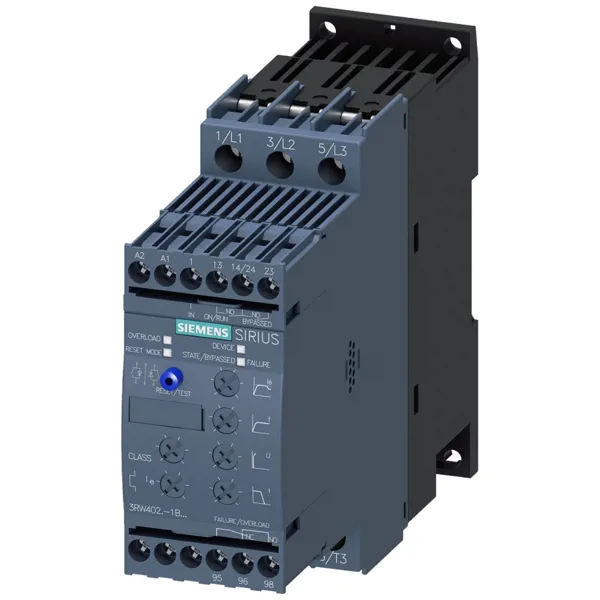SIEMENS 11KW 24V 25A SIRIUS SOFT STARTER - SIEMENS - Ürün Görseli 1