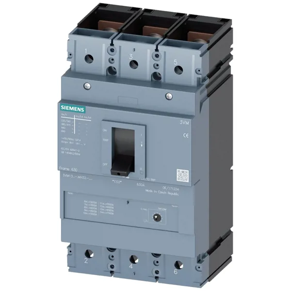 SIEMENS 55KA 250A TM 120M STARTER KORUMA ŞALTERİ  - SIEMENS - Ürün Görseli 1