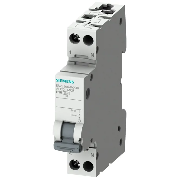 SIEMENS 2 KUTUPLU C10 6 kA ARK HATASI ALGILAMA RÖLESİ - SIEMENS - Ürün Görseli 1