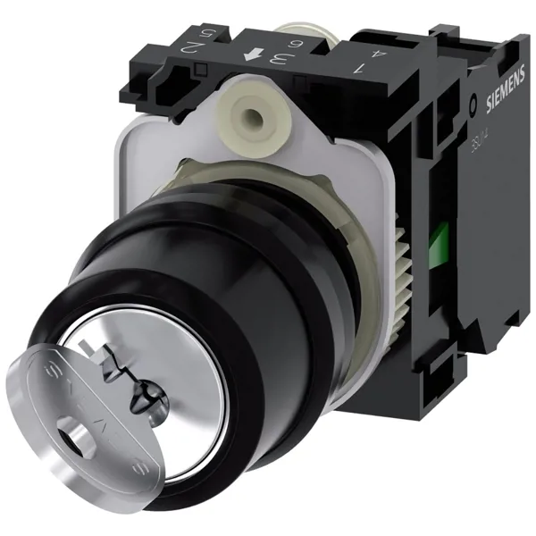SIEMENS 0-1 KALICI KİLİTLİ MANDAL BUTON 1NO  - SIEMENS - Ürün Görseli 1