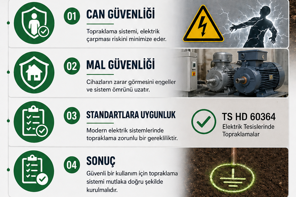 Topraklama Sisteminin Önemi