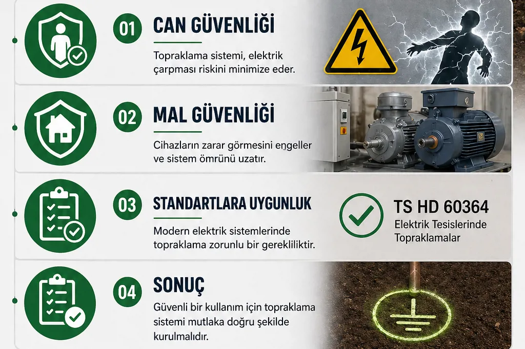 Topraklama Sisteminin Önemi