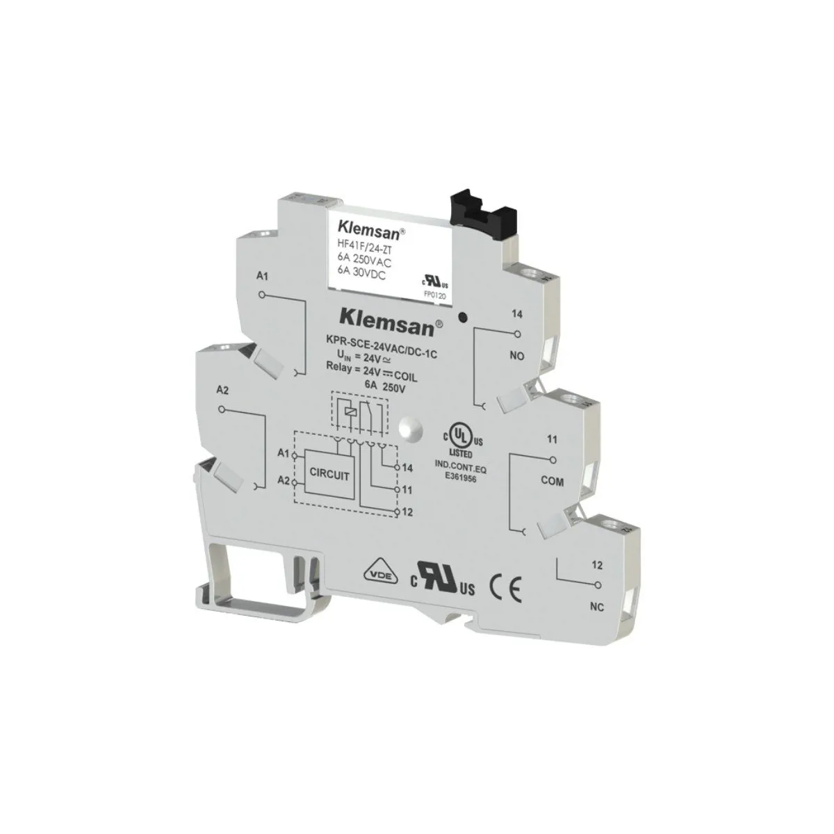 KLEMSAN 24VAC/DC RÖLE MODÜLÜ - KLEMSAN - Ürün Görseli 1