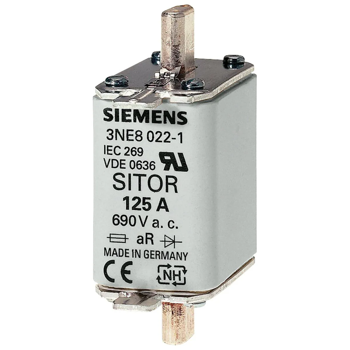 SIEMENS 00 BOY 100A SITOR SIGORTA - SIEMENS - Ürün Görseli 1