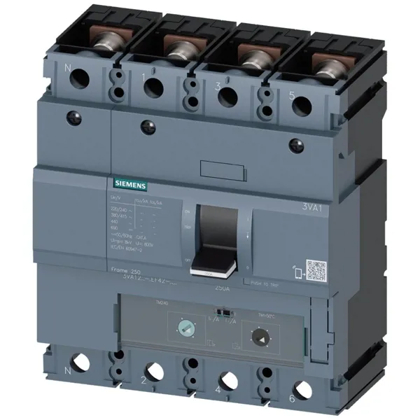 SIEMENS 36KA 140-200A 4 KUTUPLU KOMPAKT ŞALTER - SIEMENS - Ürün Görseli 1