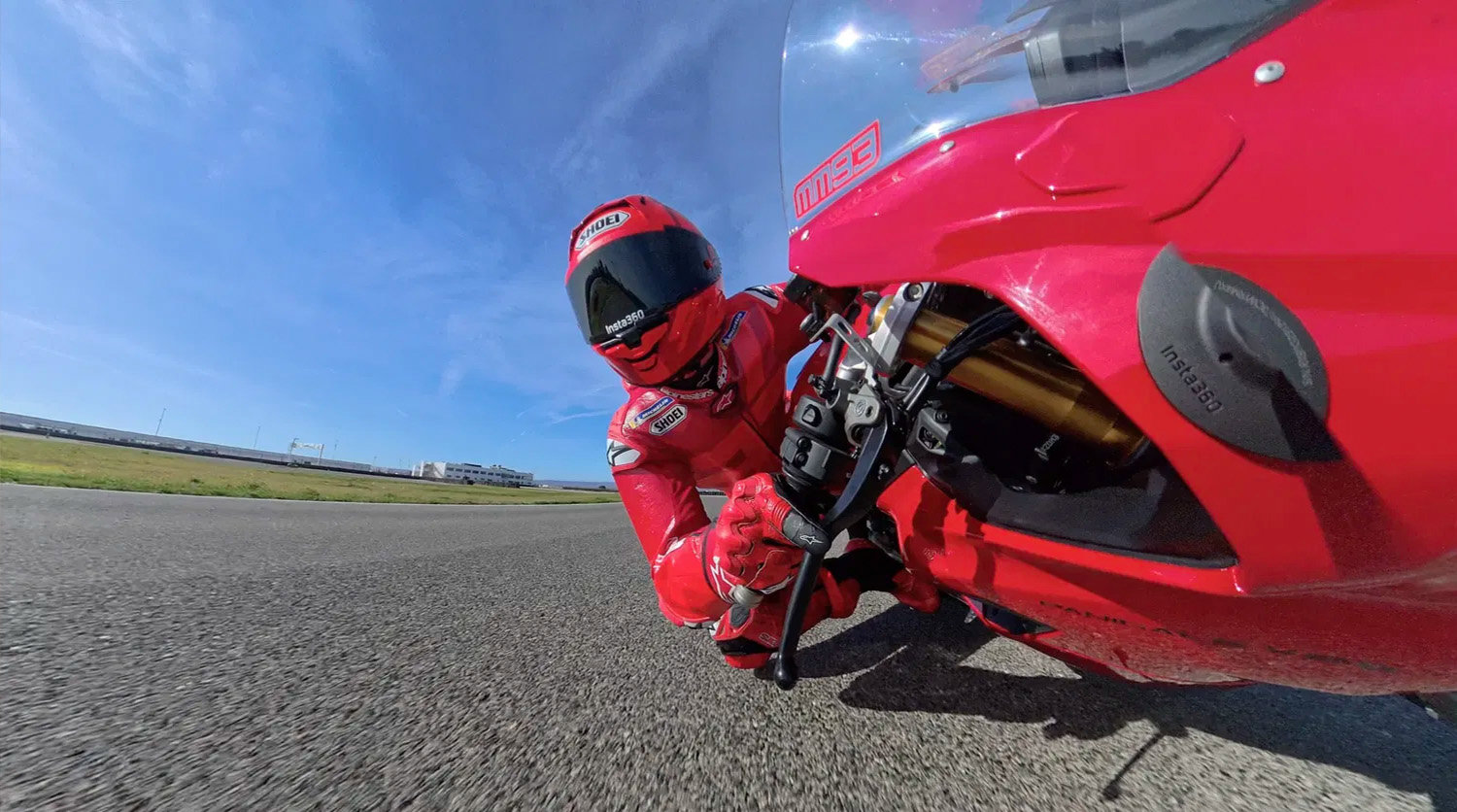Marc Marquez Ducati Panigale V2