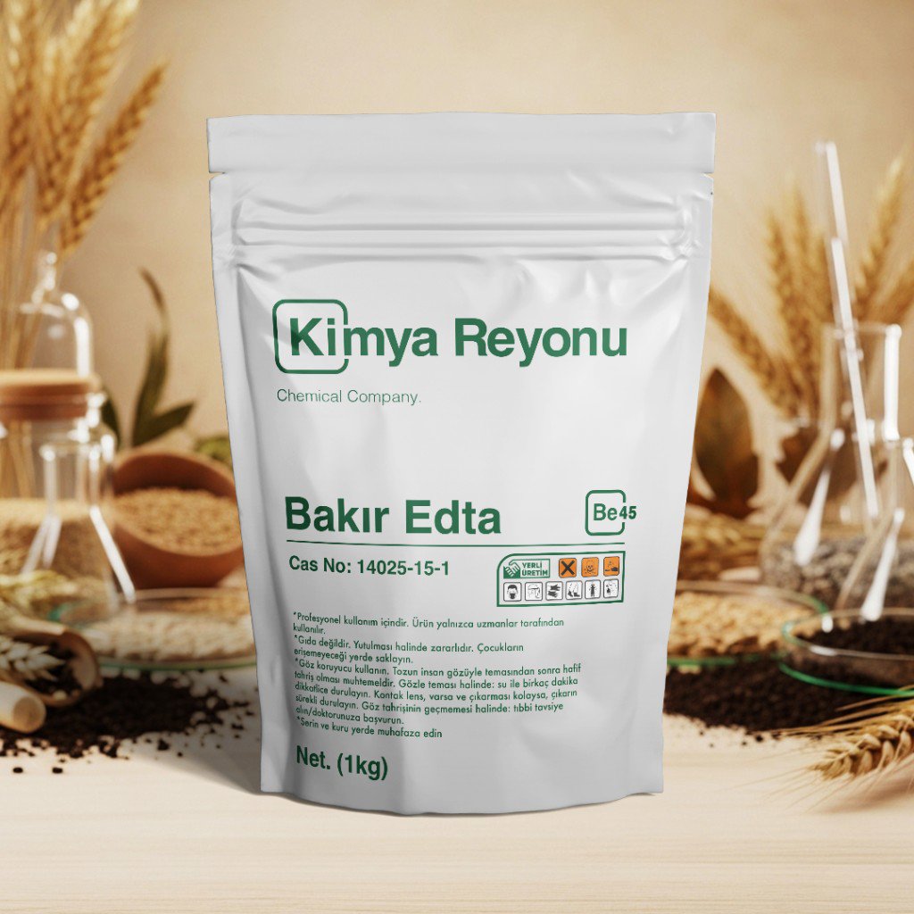 Bakır EDTA (Cu-EDTA) Nedir? Kullanım Alanları ve Teknik Özellikleri