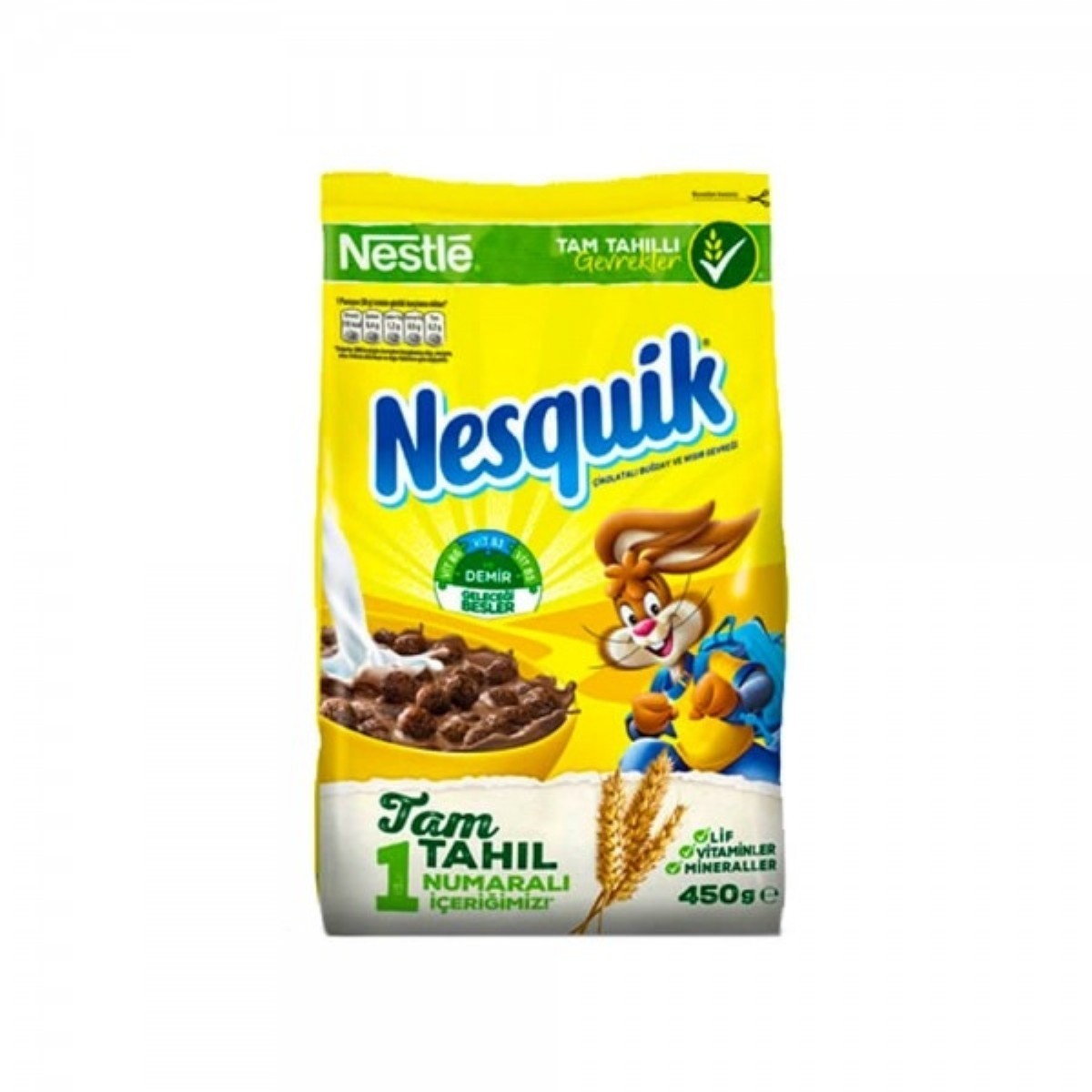 Nestle Nesquik Çikolatalı Mısır Gevreği 450 gr