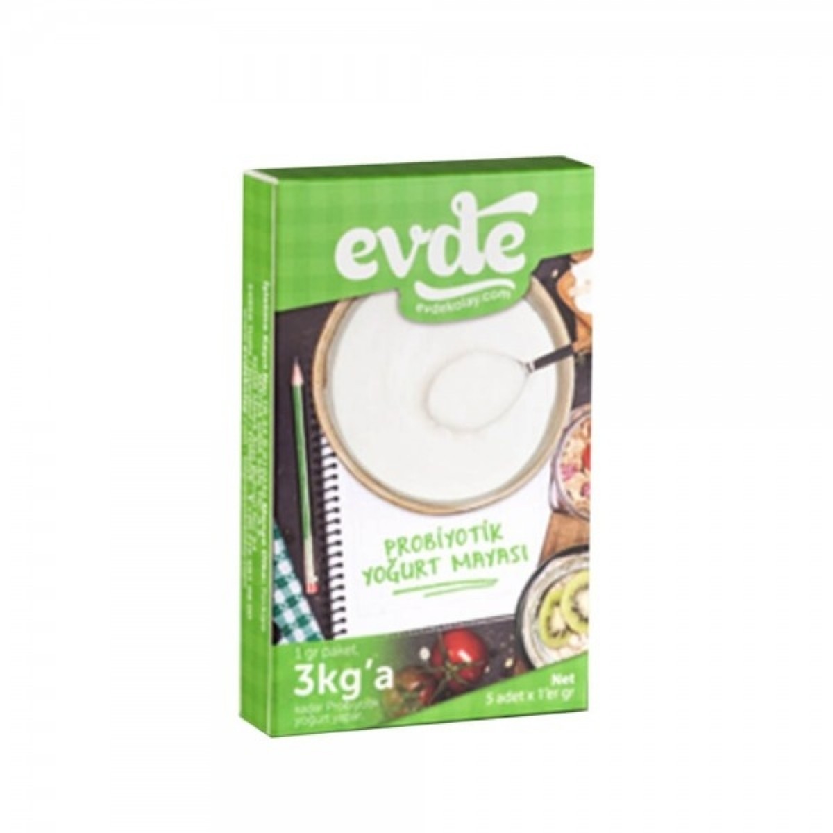 Evde Probiyotik Yoğurt Mayası 5 adet x 1 gr