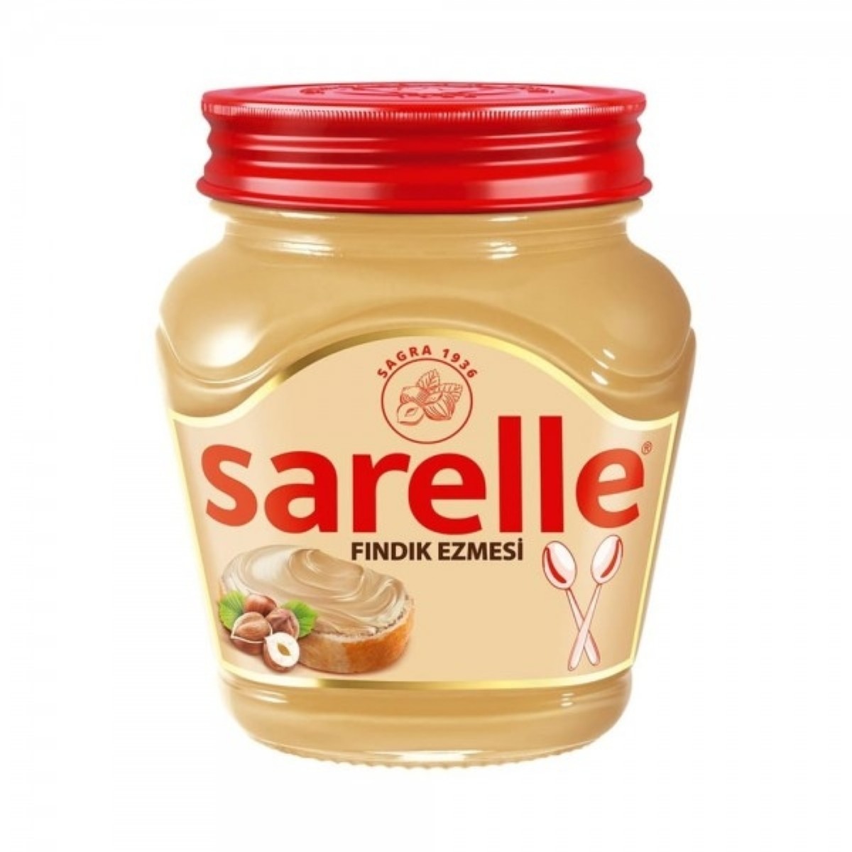 Sarelle Fındık Ezmesi 350 gr Kavanoz