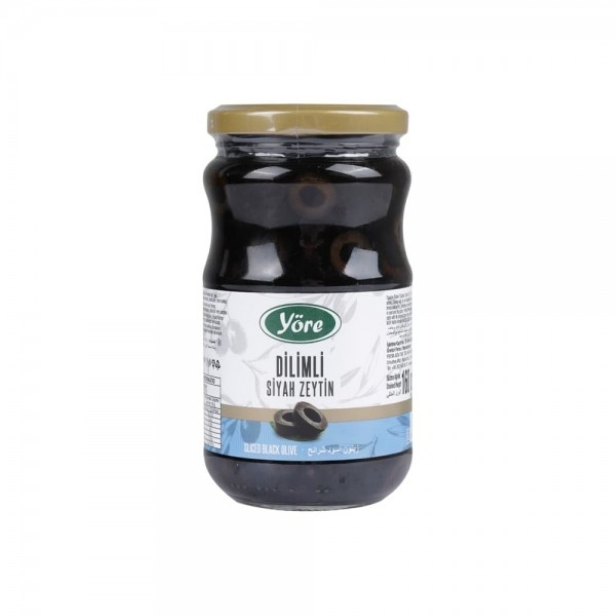 Yöre Dilimli Oksidasyonla Karartılmış Siyah Zeytin 160 gr