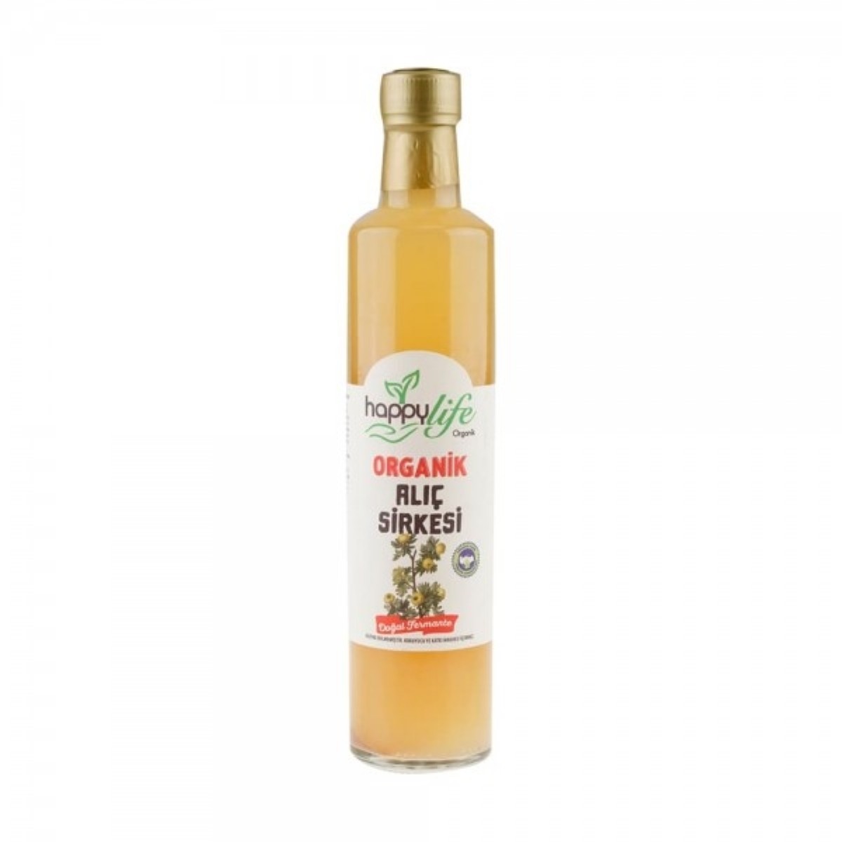 Happylife Organik Alıç Sirkesi Cam 500 ml